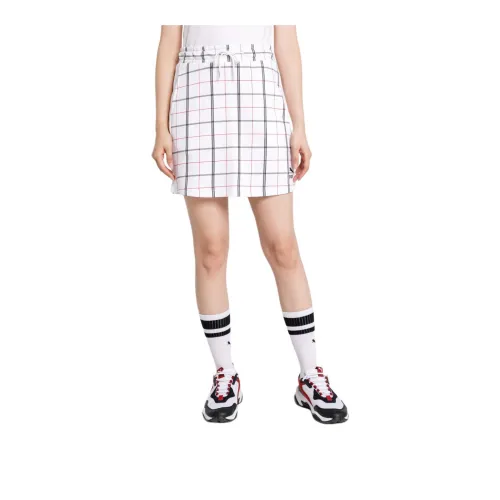 PUMA Casual Short Skirts Women's White