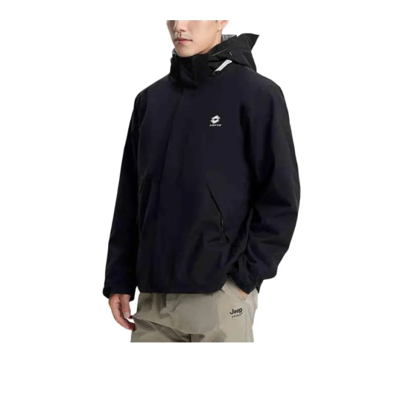 LOTTO High Altitude Climbing Waterproof And Windproof To Keep Warm Windbreaker Jacket Unisex-1
