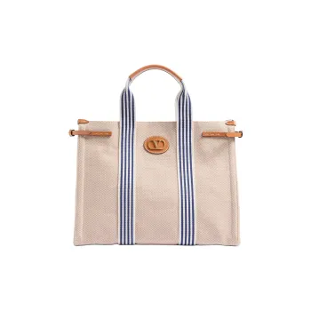 Valentino GARAVANI Canvas Canvas Bag Handbags Women's Beige
