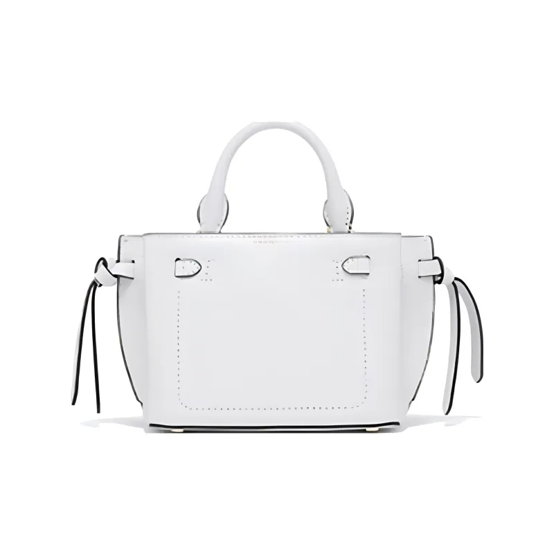 MICHAEL KORS Hamilton Legacy Cow Leather Dumpling Bag Handbag Shoulder Bag Crossbody Bag Extra Small Women's White-1