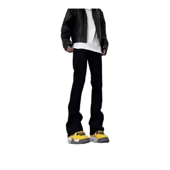 NEAR HERE Jeans Unisex Classic Black
