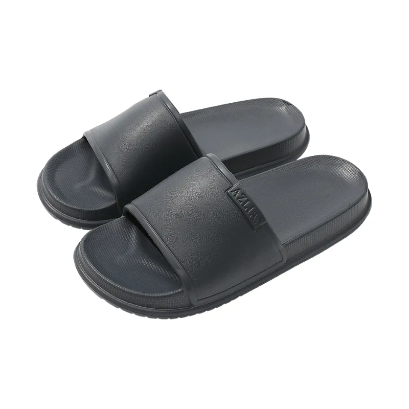 Foot Recreation Home Four Seasons All Indoor Bathroom Slip Resistant Couple Soft Sole Minimalist Style Slippers Unisex-28