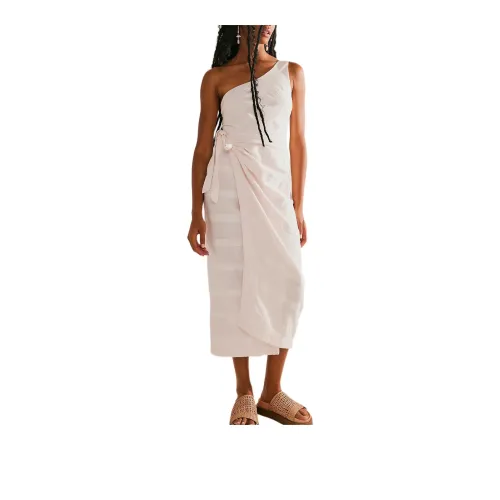 FREE PEOPLE At Leisure Midi Dress Sleeveless Dress Women's Delicacy/Fine
