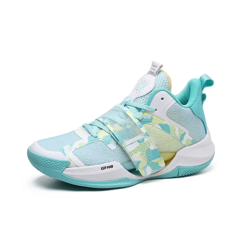 Kung Fu Partners Anti-Slip Wear-Resistant Breathable Lightweight Rebound Low-Top Basketball Shoes Unisex-1