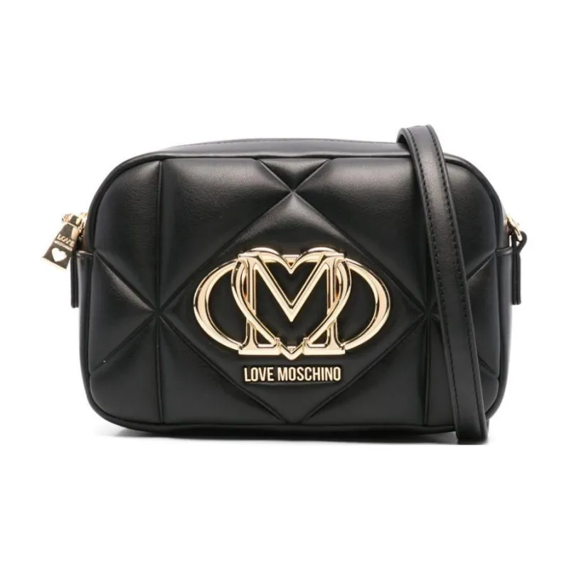 LOVE MOSCHINO Logo plaque Cross Body Bag-0