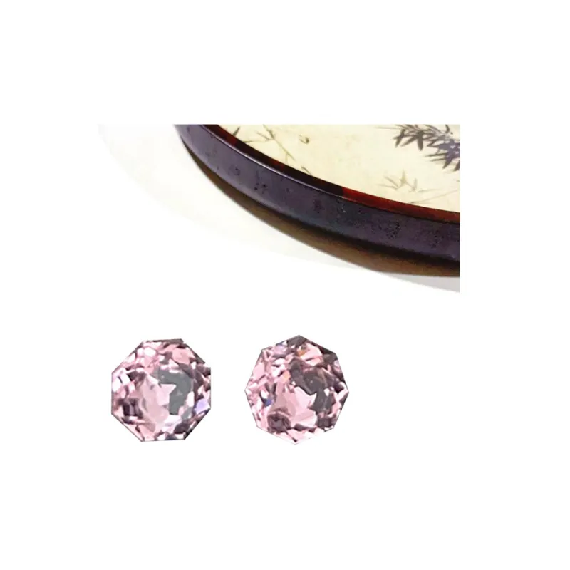 HOLLY RYAN Zircon Stud Earrings Unisex-11