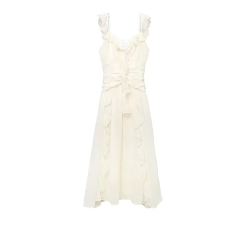 Bronze Lucia Slip Dresses Women's White
