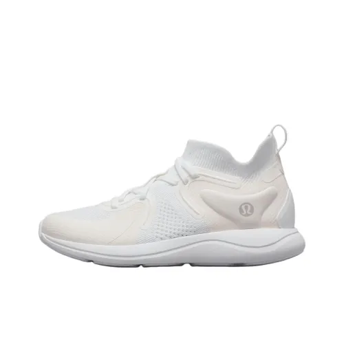 Lululemon Chargefeel 2 Anti Slip Wear Resistant Mid Top Blanco Shoes Women's White