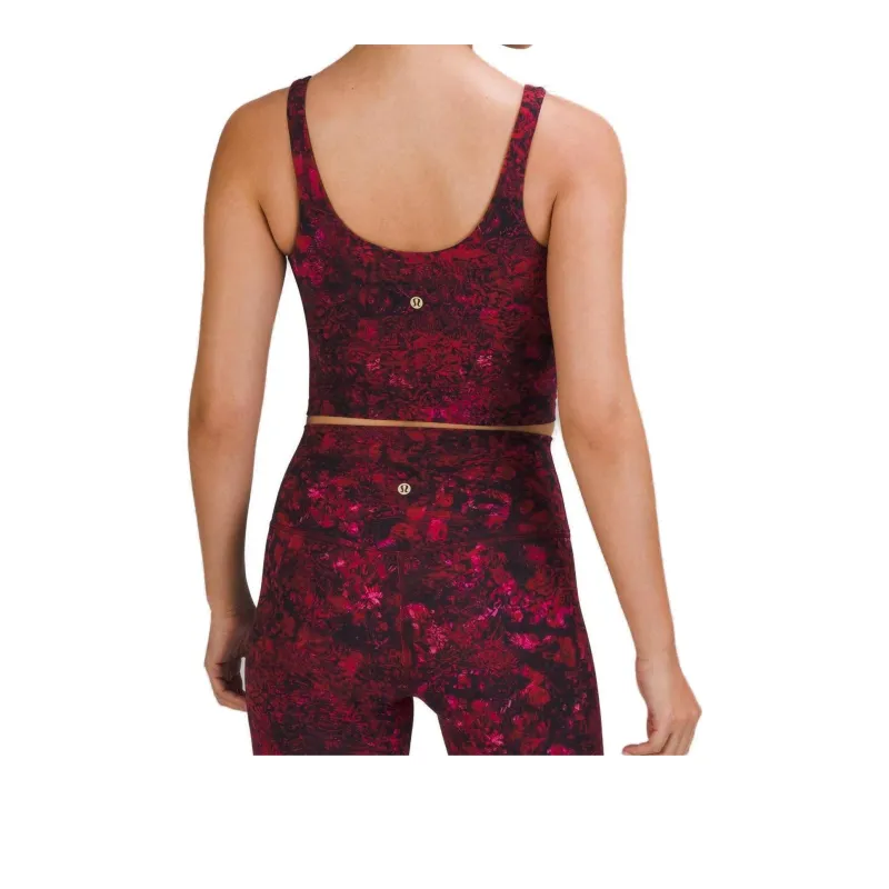 Lululemon Align™ Series Sport Vests Women's Red Print-1