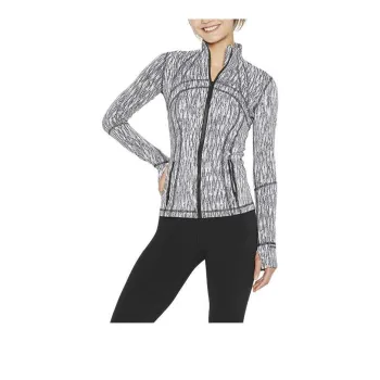 Lululemon Define Jacket Women's Jacquard Black/White