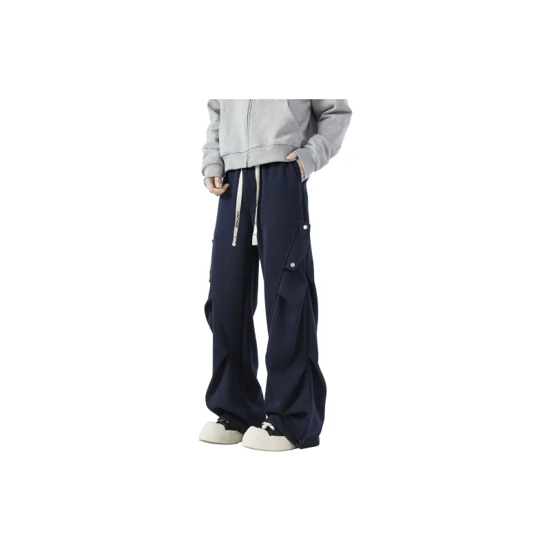 FAKE VINTAGE Knitted Sports Pants Unisex-15