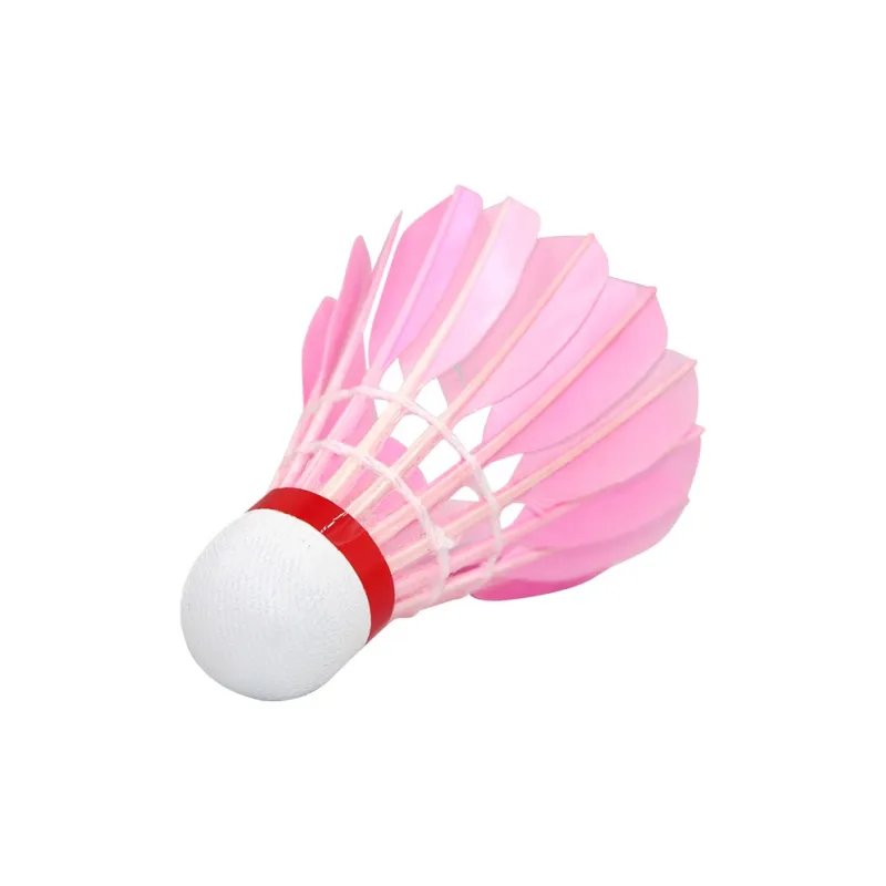 Strange Orange Goose Feather Shuttlecock 3 Pack Goose Feather Shuttlecocks-2