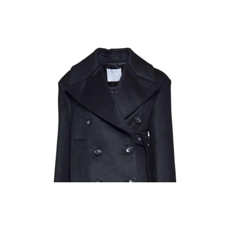 SportMax Orchis Double Breasted Belted Coat-4
