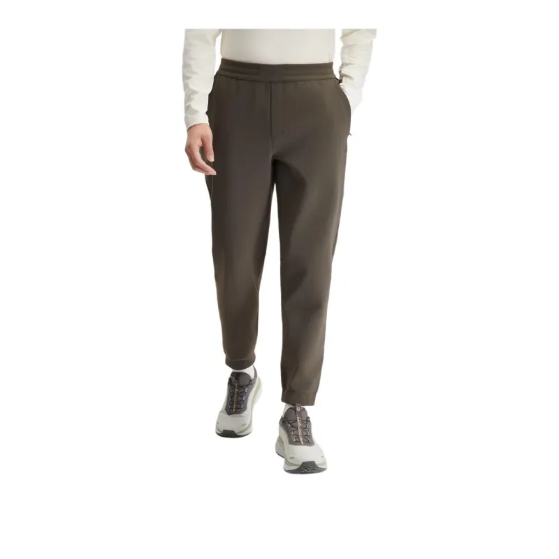FILA Knitted Sweatpants Men's Densely Spotted Gray-2