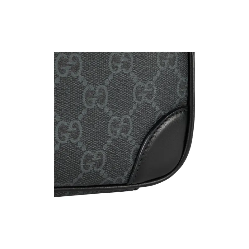 GUCCI Fabric Shoulder Bag Extra Mini Women's Black-5