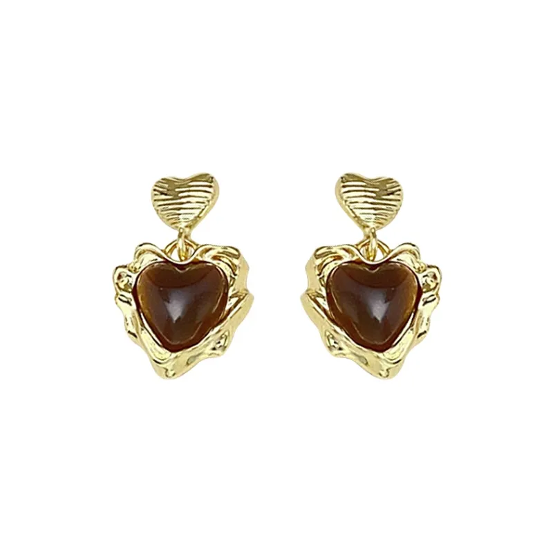 MGS Stud Earrings Women's-0