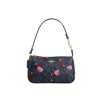 COACH Nolita Canvas Handbag, Shoulder Bag Trumpets Women's Blue