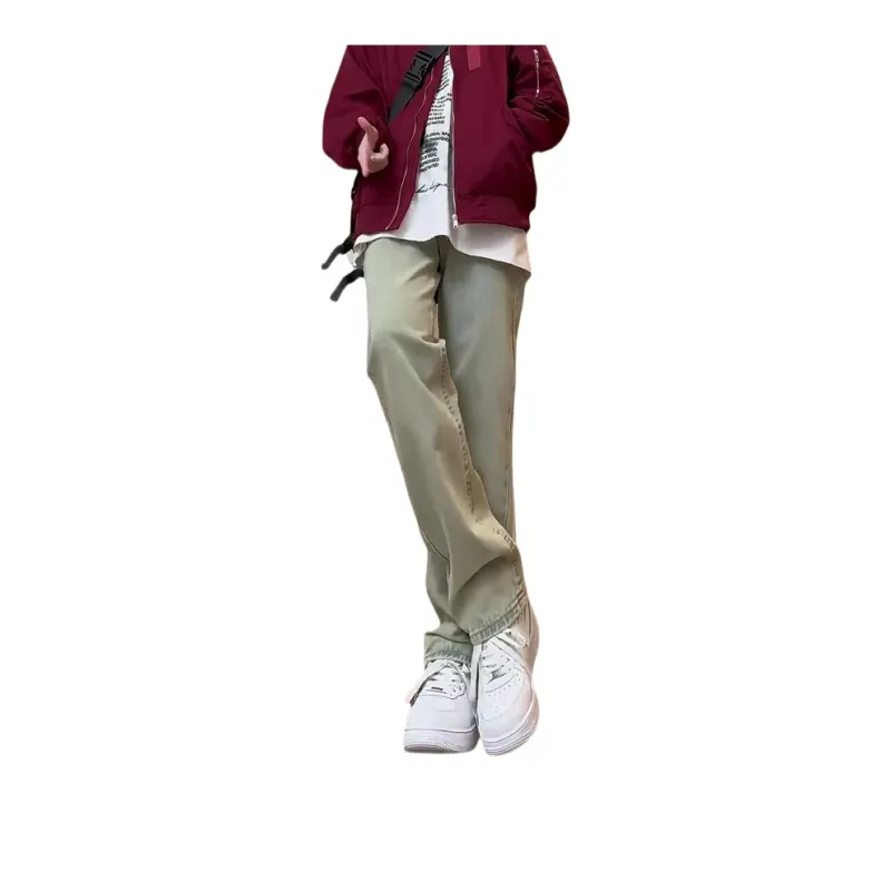 TESTUNG Classic Jeans Style Unisex Yellow Mud Tone-8