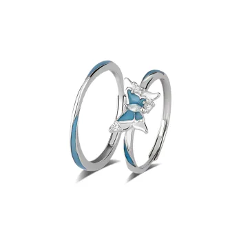 Inkopper 925 Sterling Silver Rings Unisex