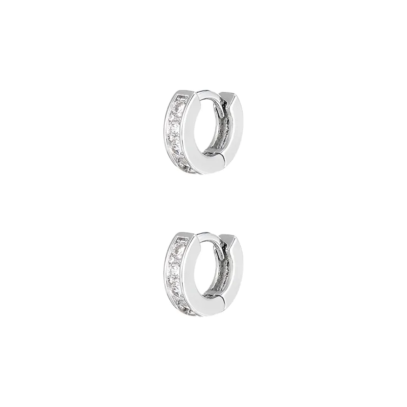 EAR PARTNER 925 Sterling Silver Stud Earrings Unisex-0