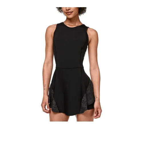 Lululemon Serene Stride Sleeveless Dress Women's Black