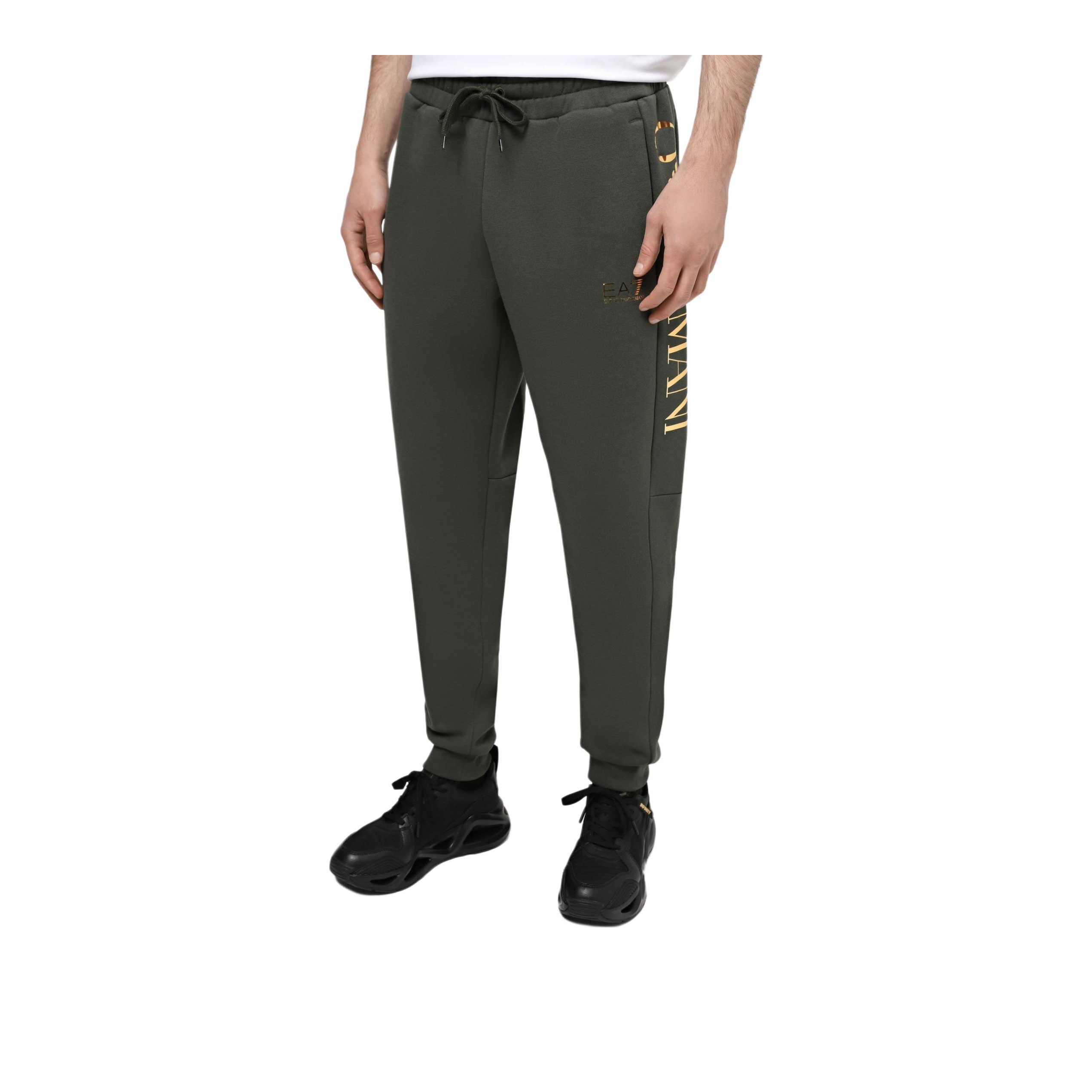 $140 Armani Exchange Men's Stretch Cotton Trouser, Olive