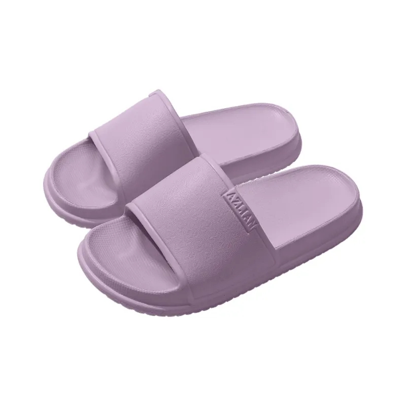 Foot Recreation Home Four Seasons All Indoor Bathroom Slip Resistant Couple Soft Sole Minimalist Style Slippers Unisex-10