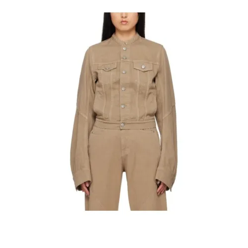 MM6 Maison Margiela Jackets Coats Women's Khaki