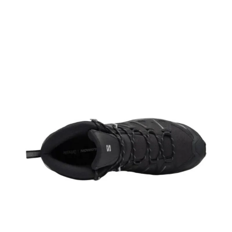 SALOMON X Ultra Pioneer 2 Anti Slip Wear Resistant Mid Top Trekking Shoes Men's Black-1