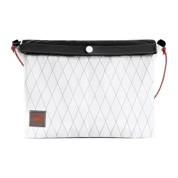 Three Peaks Out XPAC Fabric Crossbody Bag Shoulder Bag Regular Unisex White