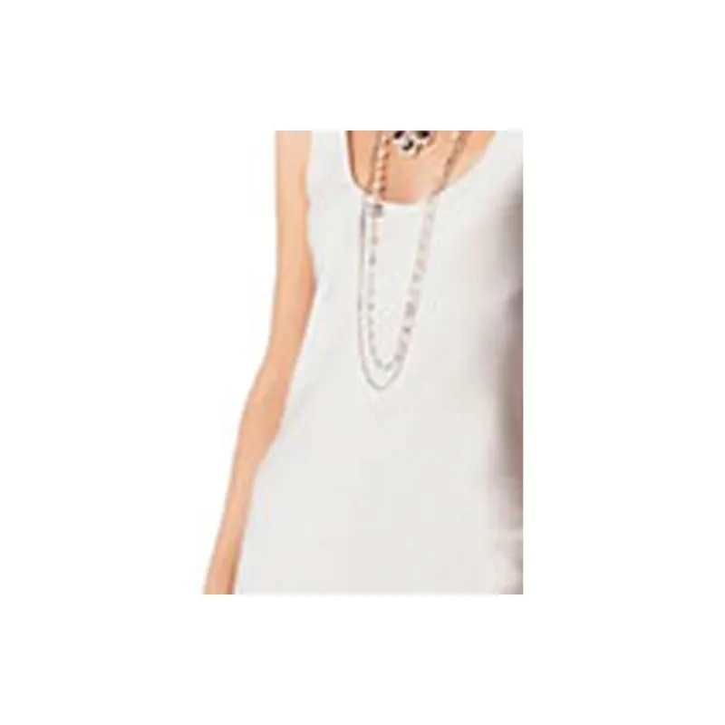 CHANEL 23 Spring And Summer Sleeveless Dress Women's White-1