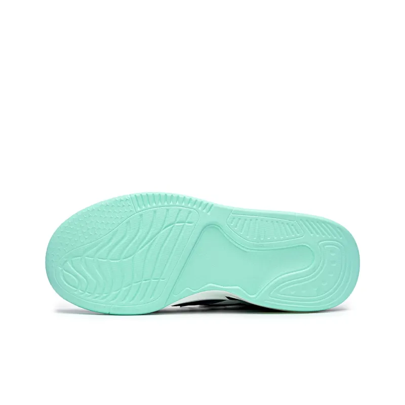 WELKIN&WZWJ Height Increasing Wear-Resistant Lightweight Breathable Slip-Resistant Skateboard Shoes Unisex White-12