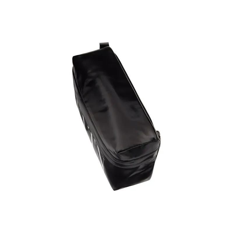 Valentino VLTN Calfskin Toiletry Bag Men's Black-4
