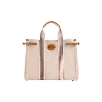 Valentino GARAVANI Canvas Canvas Bag Handbags Women's Beige