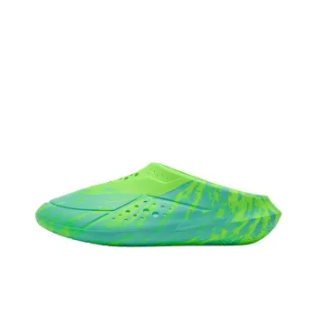 Under Armour Slip Resistant Wrap toe Slippers Unisex Neon Green
