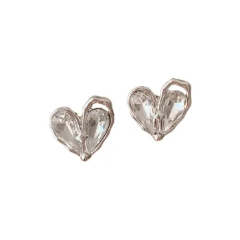 QIANFANGDAHUANGYE Zircon Stud Earrings Women's