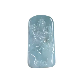 PUPAN Ice Glutinous Jadeite Pendants Unisex