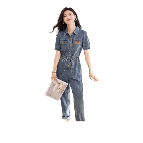 Mo Han Yi Mei Jumpsuit Women's Blue