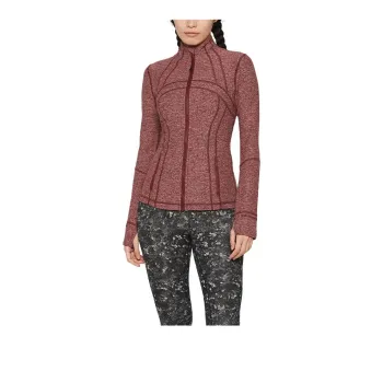 Lululemon Define Jacket Women's Multicolor Red Brown