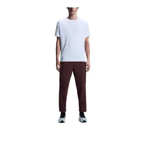 On All-Day Athletic Trousers Men's Brown Red