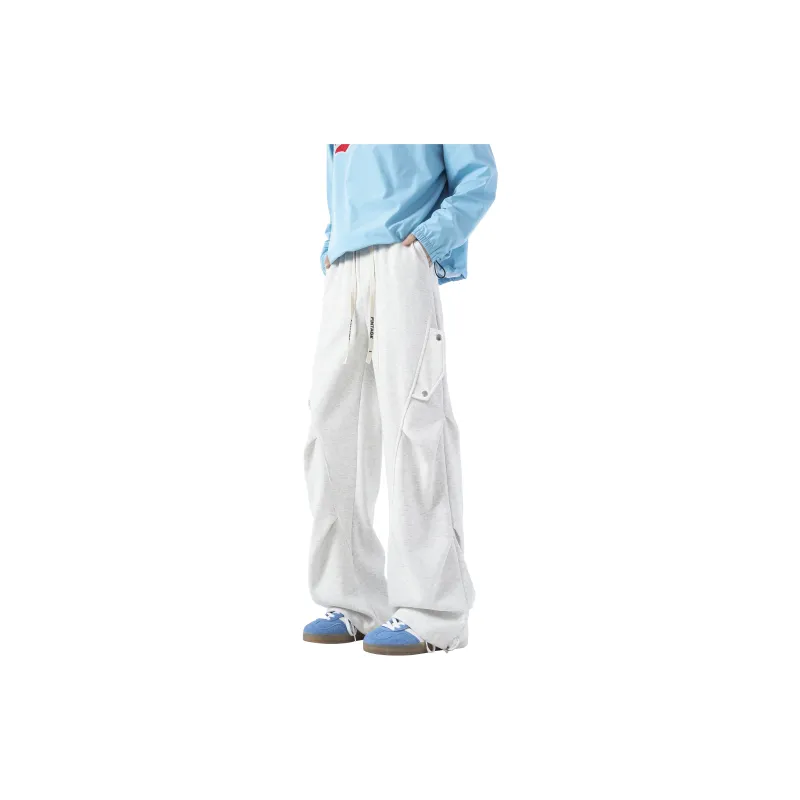 FAKE VINTAGE Knitted Sports Pants Unisex-0