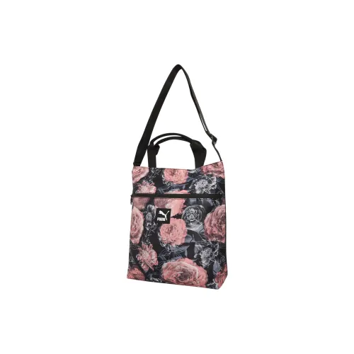 PUMA Canvas Portable Crossbody Bag Shoulder Bag Regular Women's Black