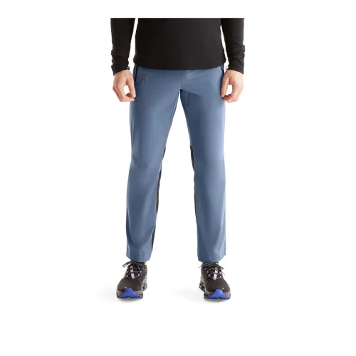 On Athletic Trousers Men's Dark Gray Blue
