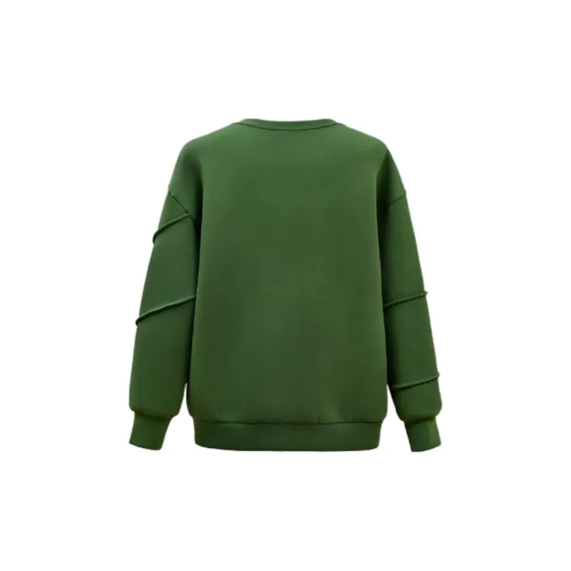 DIFFIE RIEGER Sweatshirt Women's Bamboo Green-1