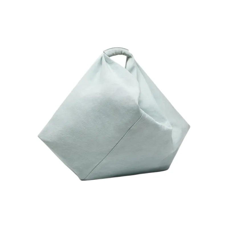 MM6 Maison Margiela Cotton Handbag Women's Gray Blue-1