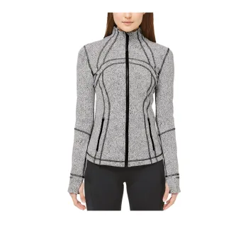 Lululemon Define Jackets & Coats Women's Black White Jacquard