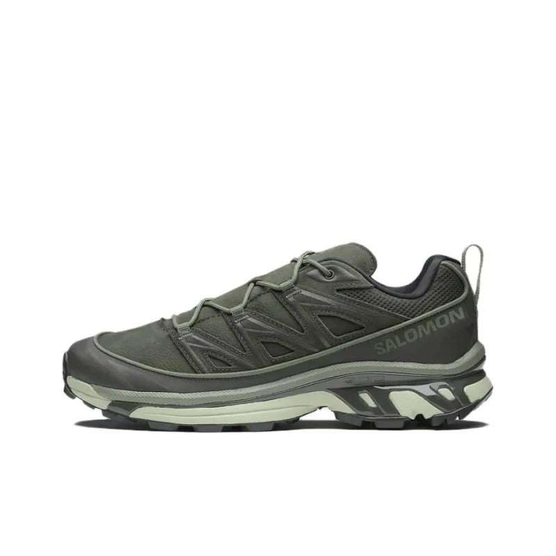 SALOMON XT-6 Anti-Slip Wear-Resistant Low-Top Casual Shoes Unisex Green-0
