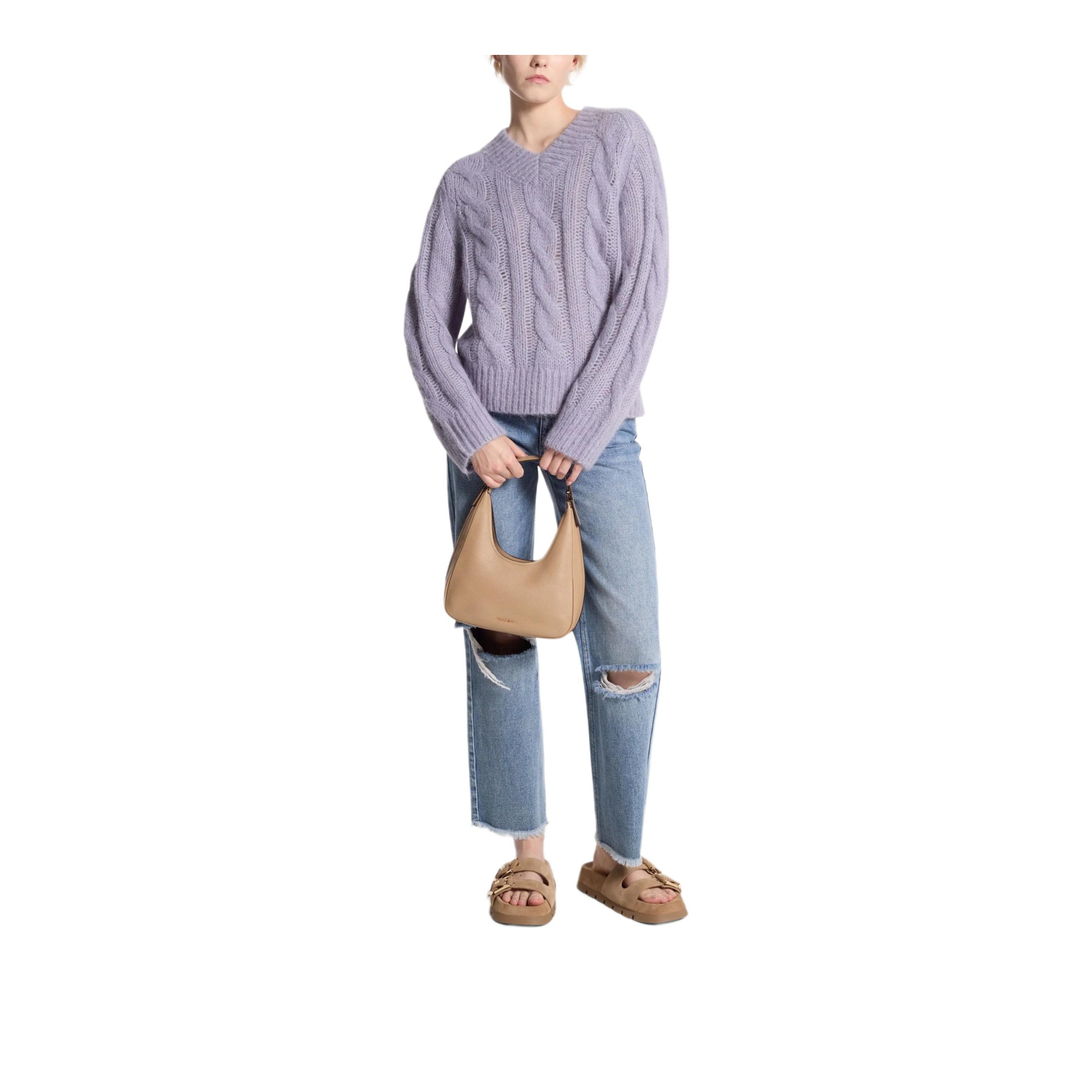 Michael kors sweaters purple hotsell