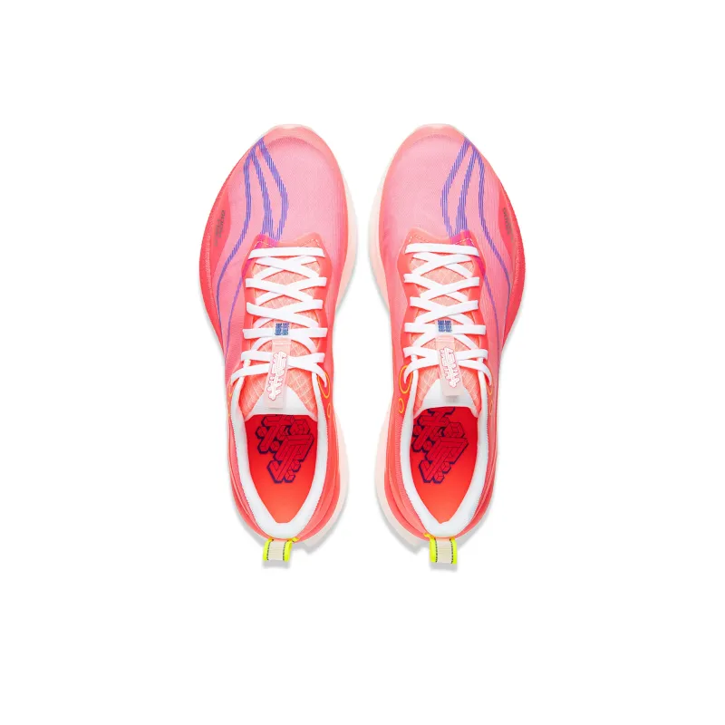 LINING Red Hare 8PRO Running Shoes Men Low Top Fluorescent Rose Pink-3