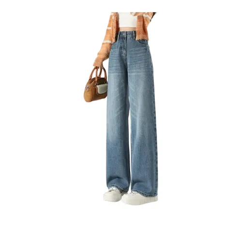 Tonlion Jeans Women's Vintage Blue